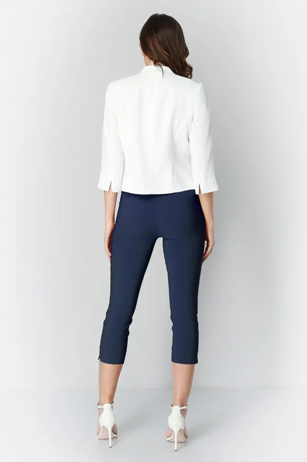 Ivory 34 Sleeve Rochette Jacket Women Roman Occasionwear