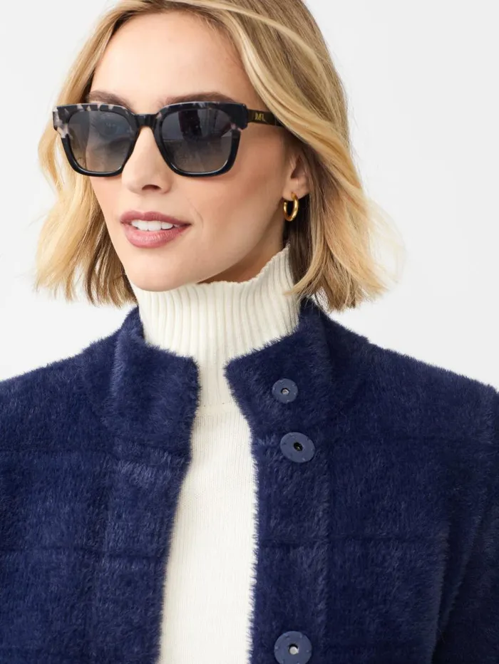 JMcLaughlin Brana Sunglasses Black Women Eyewear