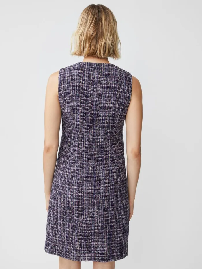 JMcLaughlin Bridget Tweed Dress Blackmulti Women Dresses JMcLaughlin Bridget Tweed Dress Blackmulti Women Dresses