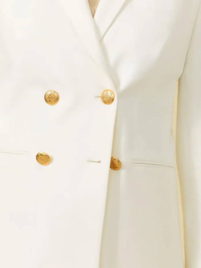 JMcLaughlin Marlowe Blazer Egret White Women Jackets and Outerwear JMcLaughlin Marlowe Blazer Egret White Women Jackets and Outerwear