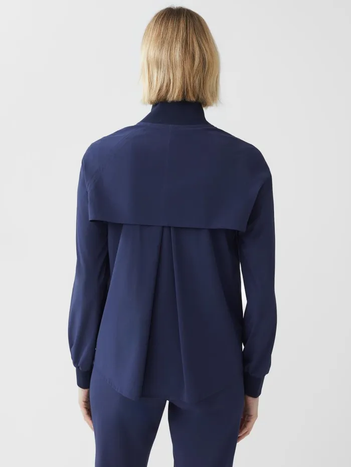 JMcLaughlin Mikaela Performance Jacket Navy Women Jackets and Outerwear JMcLaughlin Mikaela Performance Jacket Navy Women Jackets and Outerwear