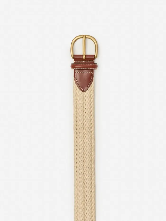 JMcLaughlin Ray Belt Off White Men Belts JMcLaughlin Ray Belt Off White Men Belts
