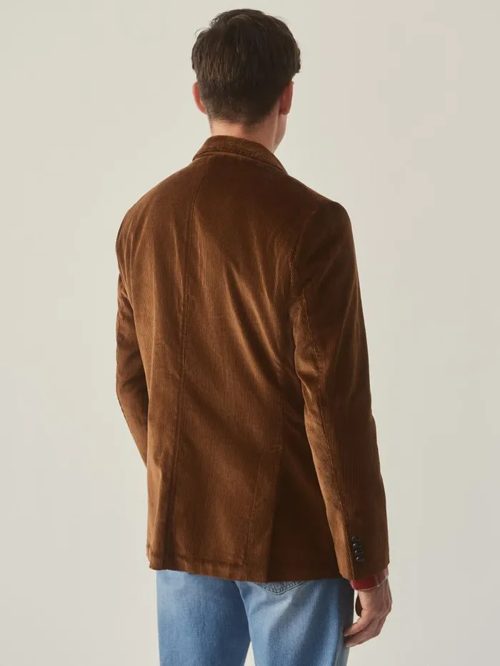 JMcLaughlin Suffolk Corduroy Sport Coat Tan Men Jackets and Outerwear JMcLaughlin Suffolk Corduroy Sport Coat Tan Men Jackets and Outerwear