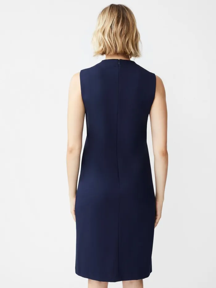 JMcLaughlin Zanna Dress Winter Navy Women Dresses JMcLaughlin Zanna Dress Winter Navy Women Dresses