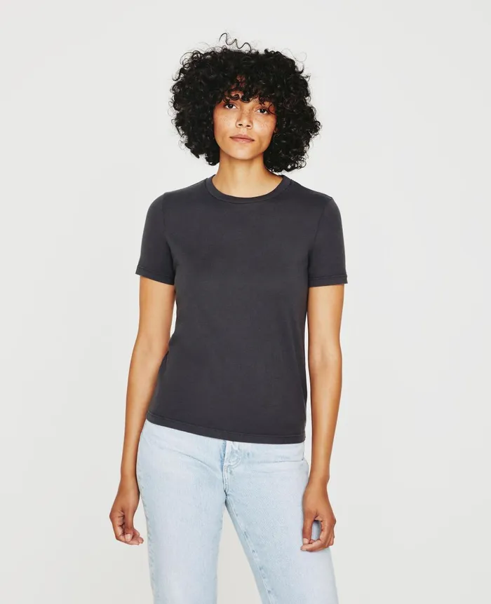 Jagger Crew Ink Stone Women AG Jeans Tees and Tanks Jagger Crew Ink Stone Women AG Jeans Tees and Tanks