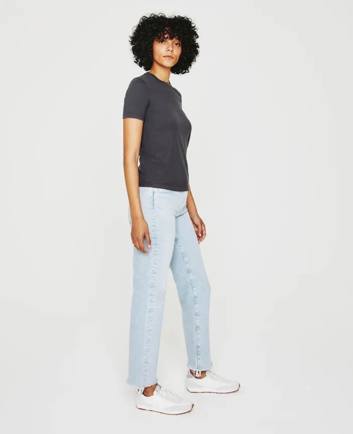 Jagger Crew Ink Stone Women AG Jeans Tees and Tanks Jagger Crew Ink Stone Women AG Jeans Tees and Tanks