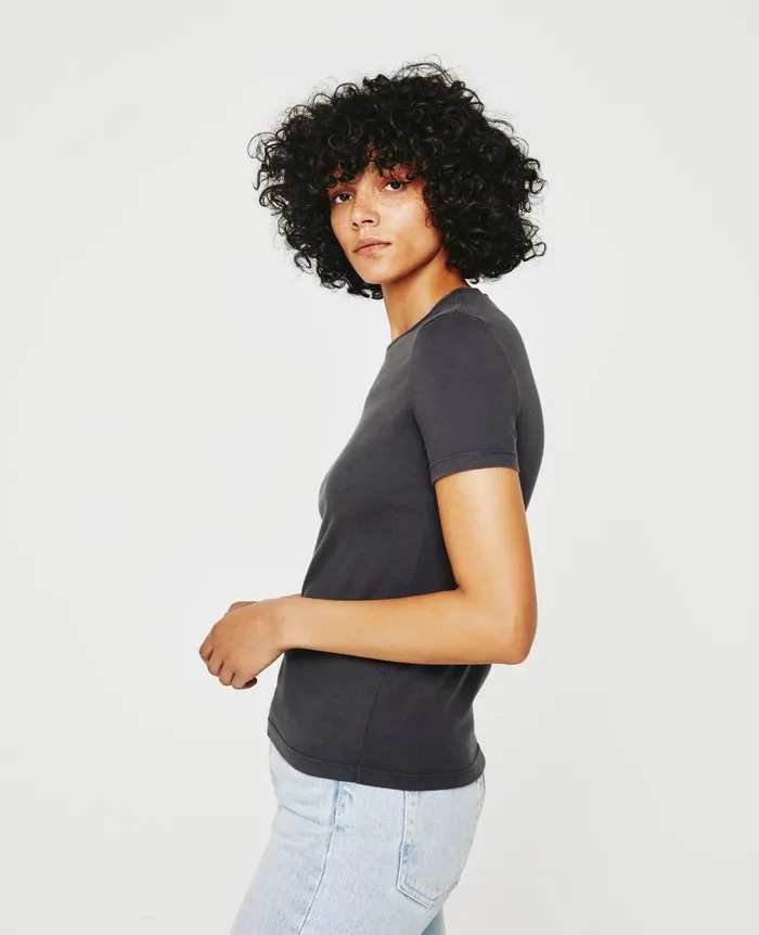 Jagger Crew Ink Stone Women AG Jeans Tees and Tanks Jagger Crew Ink Stone Women AG Jeans Tees and Tanks