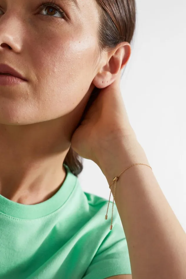 Jewellery Woman Seed Heritage Gold Initial Bracelet T