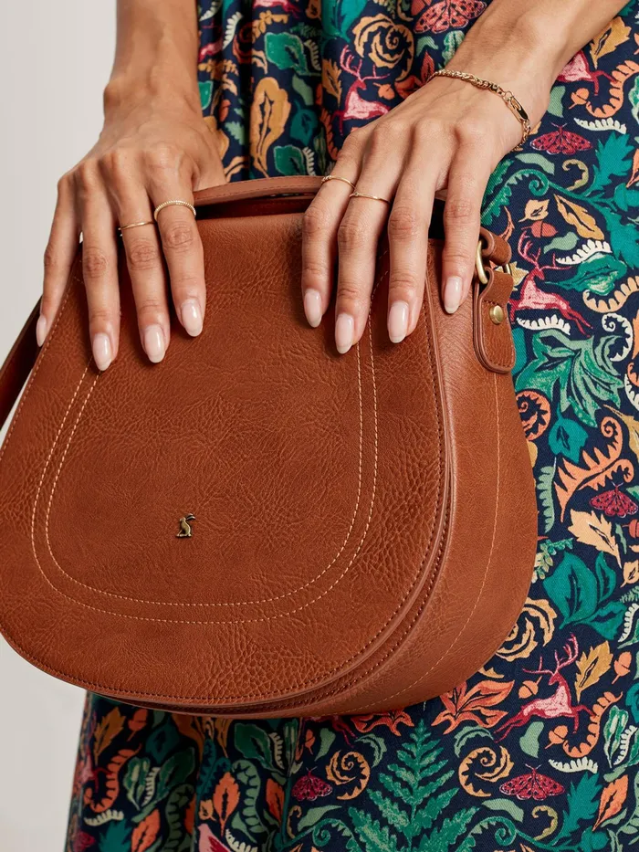 Joules Bags Brown Outlet Saddle Leather Bag 8211 Women