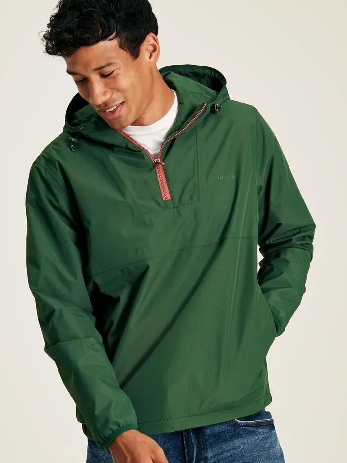 Joules Coats and Jackets Green Popover Waterproof Jacket 8211 Men