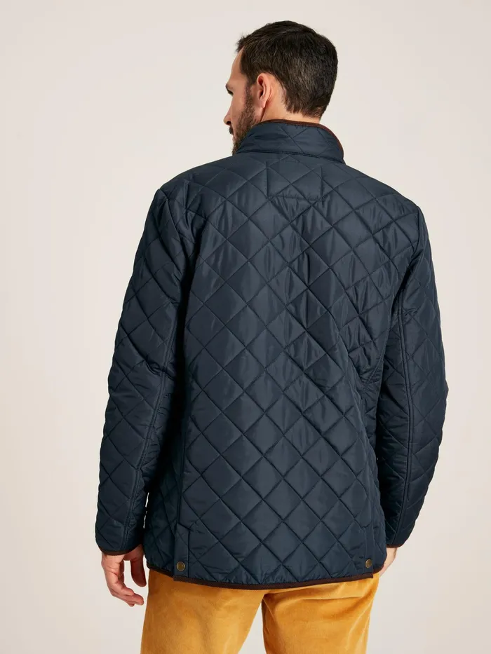Joules Coats and Jackets Navy Diamond Quilted Jacket 8211 Men