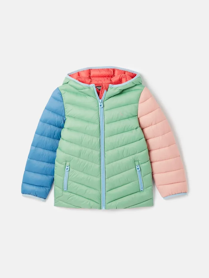 Joules Coats and Jackets Pink Showerproof Padded Coat 8211 Girls