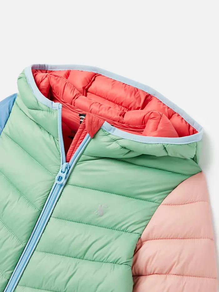 Joules Coats and Jackets Pink Showerproof Padded Coat 8211 Girls