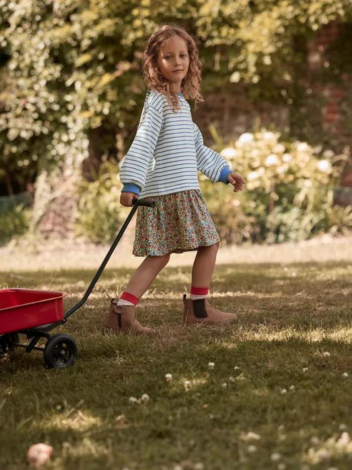 Joules Dresses Blue Sweatshirt Dress 8211 Girls