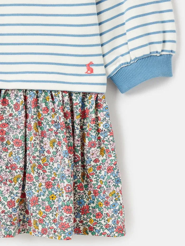 Joules Dresses Blue Sweatshirt Dress 8211 Girls