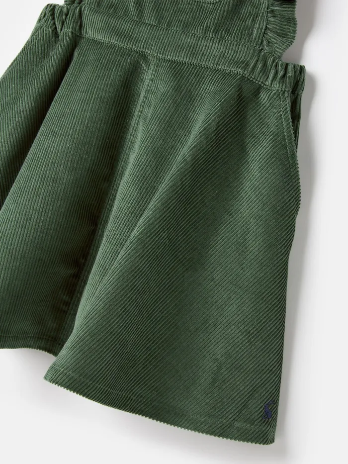 Joules Dresses Green Corduroy Pinafore Dress 8211 Girls