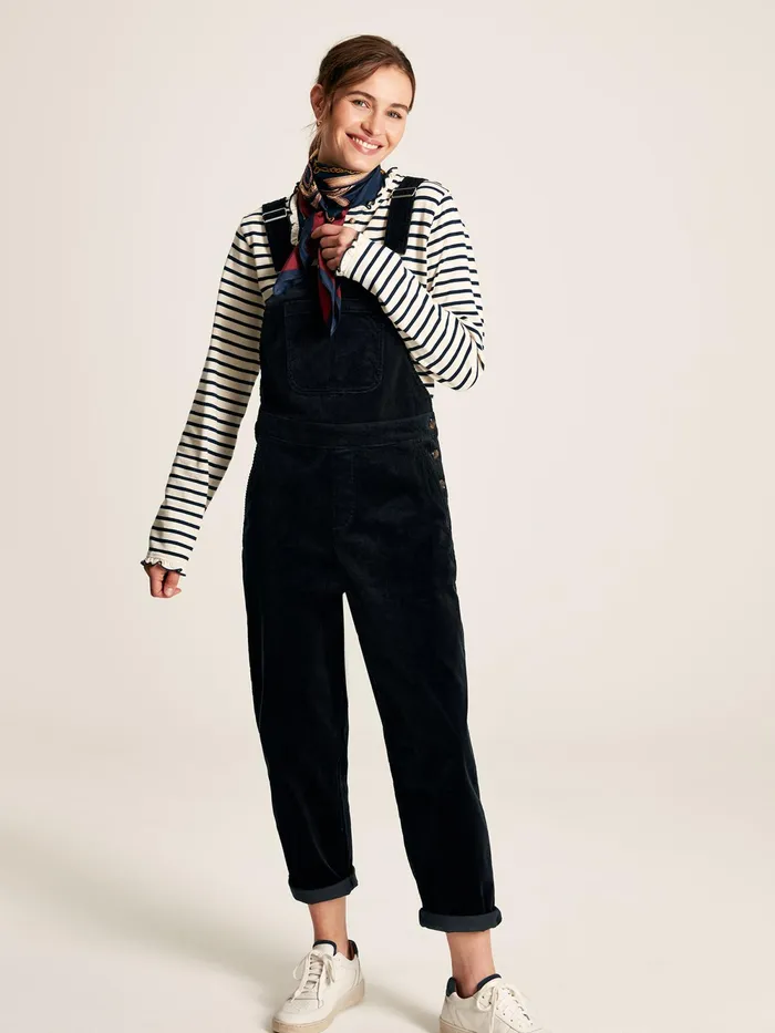 Joules Jumpsuits and Dungarees Navy Blue Cord Dungarees 8211 Women