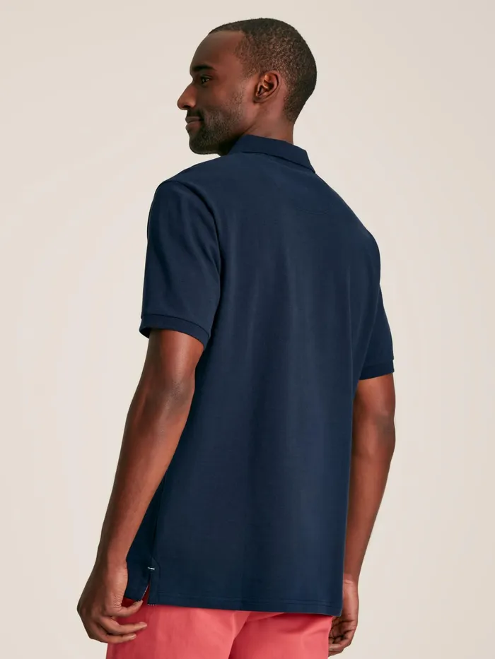 Joules Polo Shirts Navy Cotton Polo Shirt 8211 Men