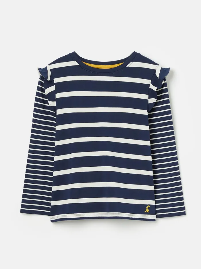 Joules Tops and Tshirts Navy Blue Long Sleeve Jersey Top 8211 Girls