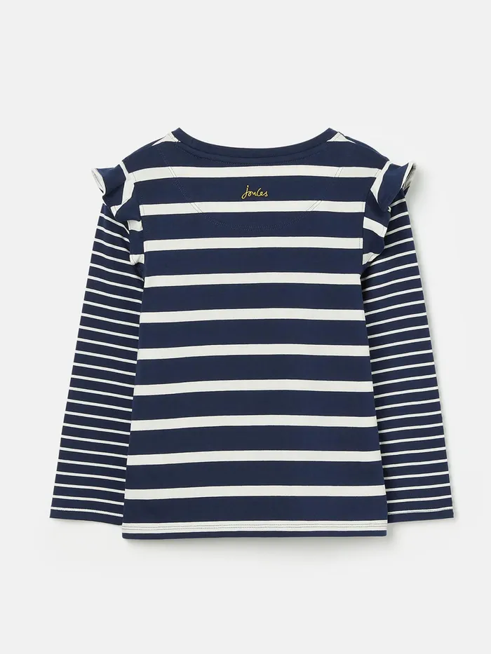 Joules Tops and Tshirts Navy Blue Long Sleeve Jersey Top 8211 Girls