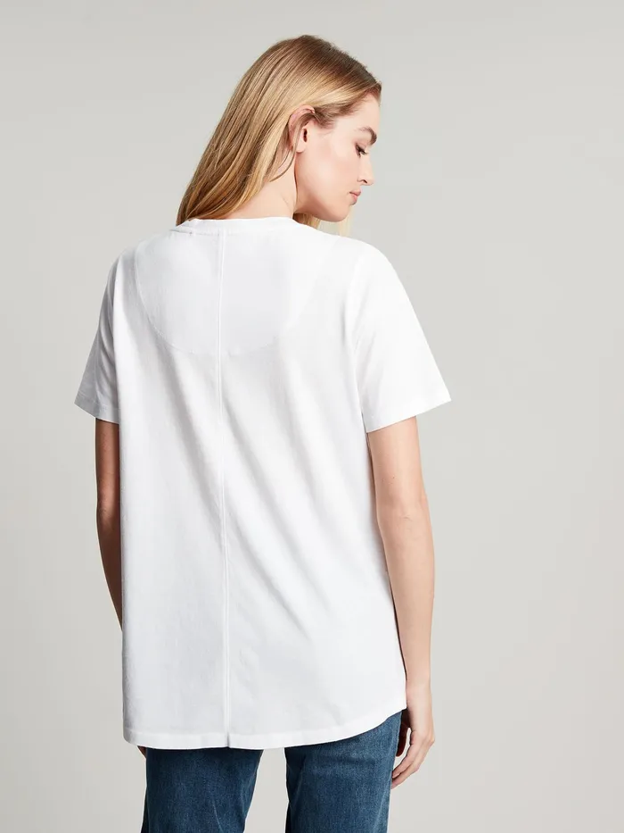 Joules Tops White V Neck Tshirt 8211 Women