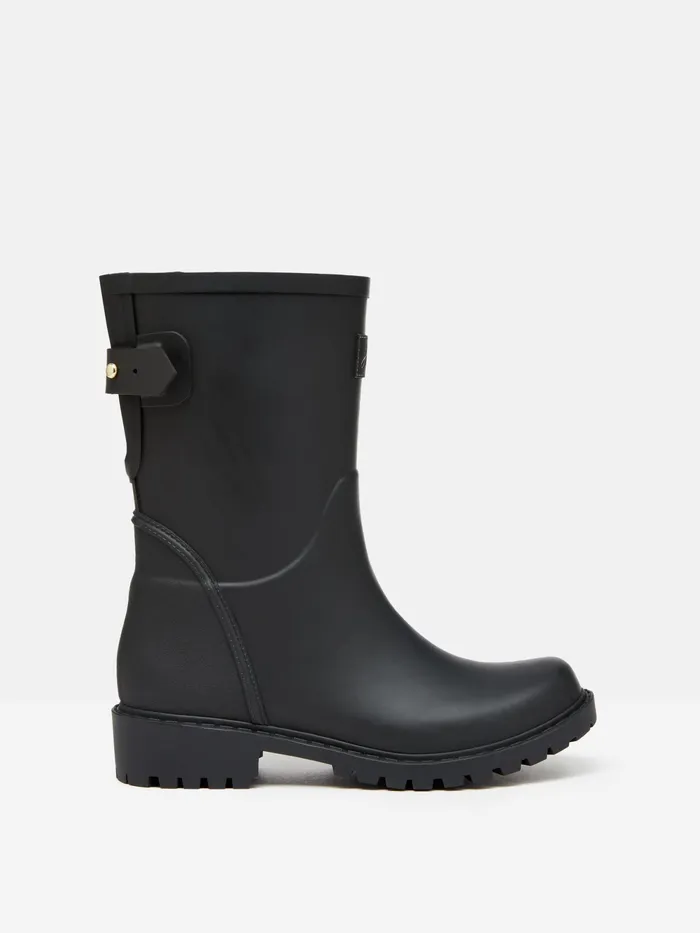 Joules Wellies Black Adjustable Mid Calf Wellies 8211 Women