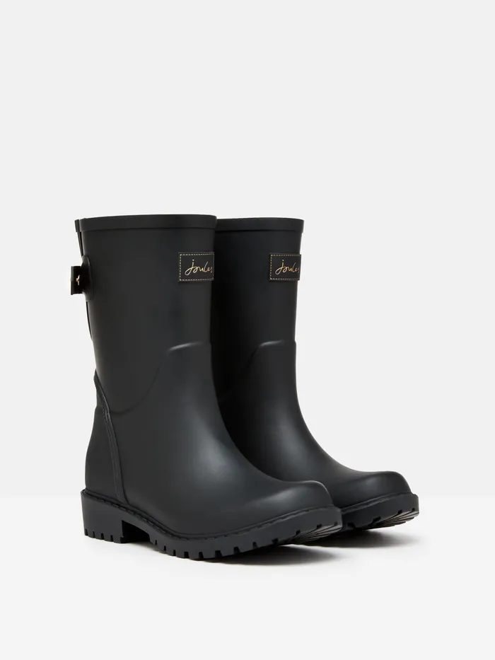 Joules Wellies Black Adjustable Mid Calf Wellies 8211 Women