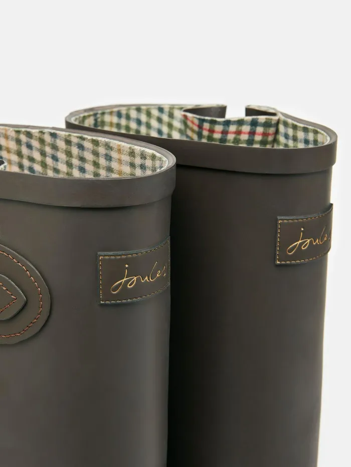 Joules Wellies Chocolate Brown Adjustable Tall Wellies 8211 Women