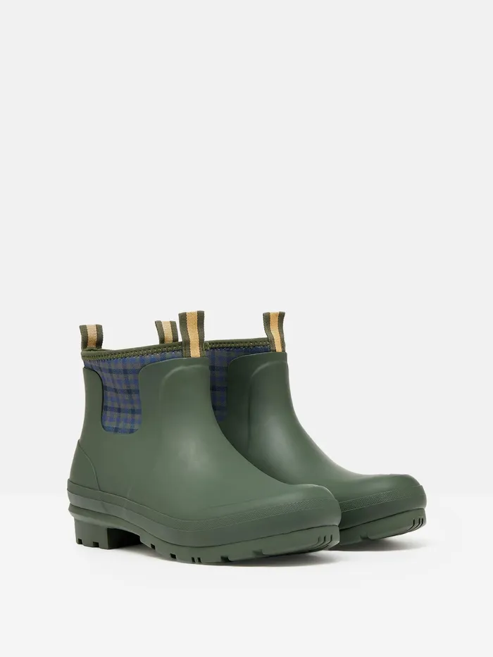Joules Wellies Green Neoprene Lined Ankle Wellies 8211 Women