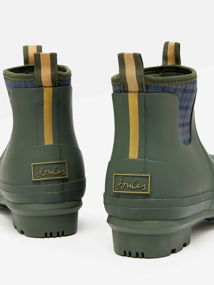 Joules Wellies Green Neoprene Lined Ankle Wellies 8211 Women