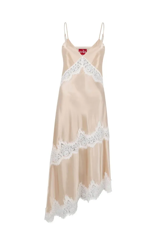 Julie Dress 8211 Champagne White Women Cras Dresses