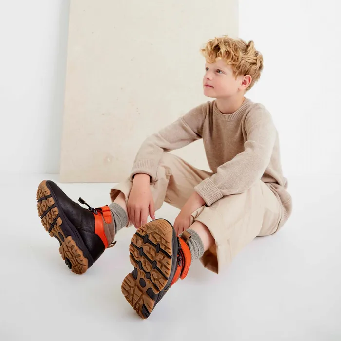 KIDS bisgaardshoes halle tex army Green Boots