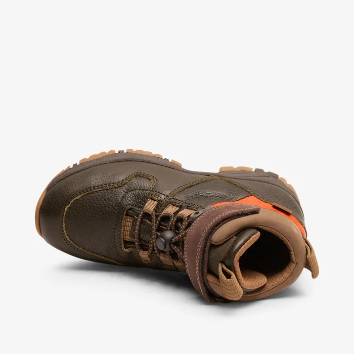 KIDS bisgaardshoes halle tex army Green Boots