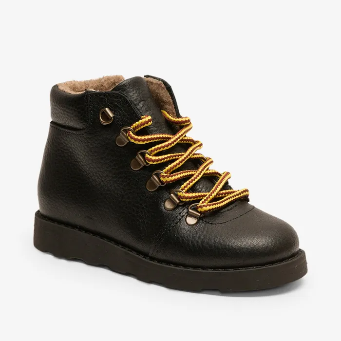 KIDS bisgaardshoes kyle tex noir Black Boots