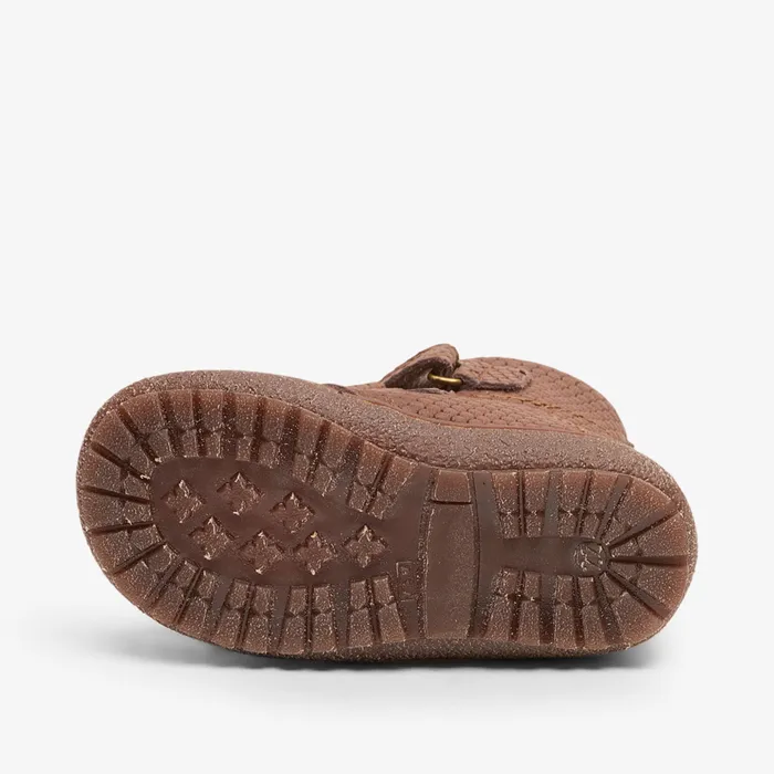 KIDS bisgaardshoes storm tex violet waves Brown Winter boots