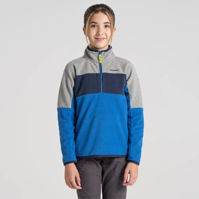 Kids Half Zip Fleece Craghoppers Kid039s Linden Half Zip Fleece Bolt Blue Soft Grey Marl Kids Half Zip Fleece Craghoppers Kid039s Linden Half Zip Fleece Bolt Blue Soft Grey Marl