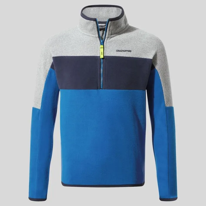 Kids Half Zip Fleece Craghoppers Kid039s Linden Half Zip Fleece Bolt Blue Soft Grey Marl Kids Half Zip Fleece Craghoppers Kid039s Linden Half Zip Fleece Bolt Blue Soft Grey Marl