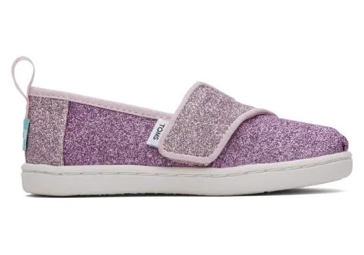 Kids KidsTiny Alpargata Colorblock Iridescent Glimmer Glimmer Lilac TOMS Alpargatas