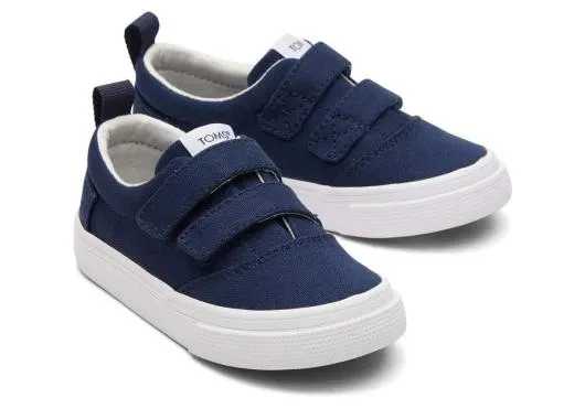 Kids KidsTiny Fenix Navy Double Strap Sneaker Navy TOMS Sneakers