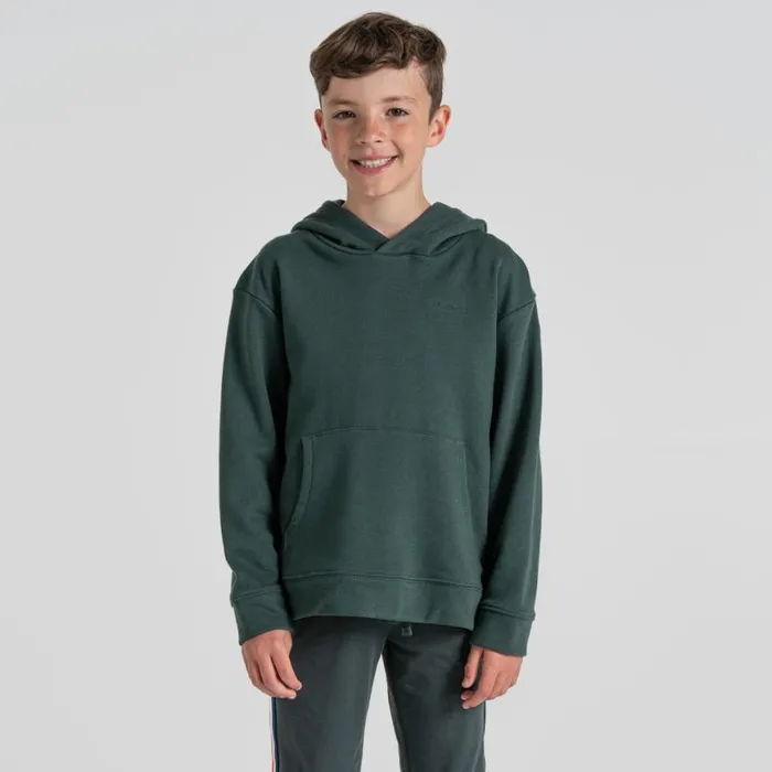 Kids Long Sleeve Craghoppers Kid039s NosiLife Baylor Hooded Top Spruce Green Kids Long Sleeve Craghoppers Kid039s NosiLife Baylor Hooded Top Spruce Green