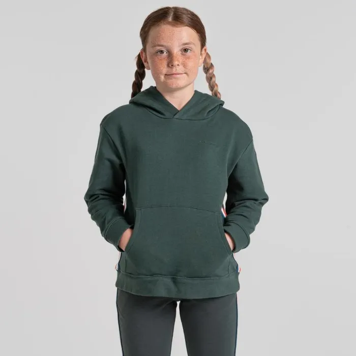 Kids Long Sleeve Craghoppers Kid039s NosiLife Baylor Hooded Top Spruce Green Kids Long Sleeve Craghoppers Kid039s NosiLife Baylor Hooded Top Spruce Green