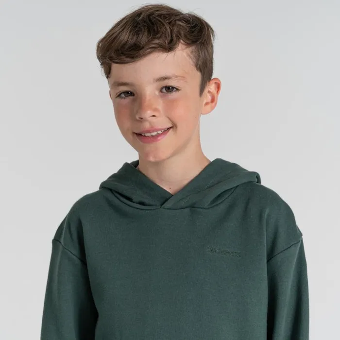 Kids Long Sleeve Craghoppers Kid039s NosiLife Baylor Hooded Top Spruce Green Kids Long Sleeve Craghoppers Kid039s NosiLife Baylor Hooded Top Spruce Green