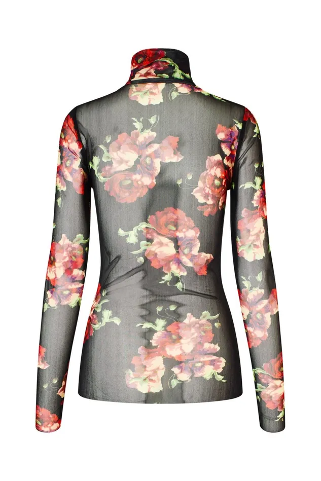 Koby Blouse 8211 Winter Floral Women Cras Tops