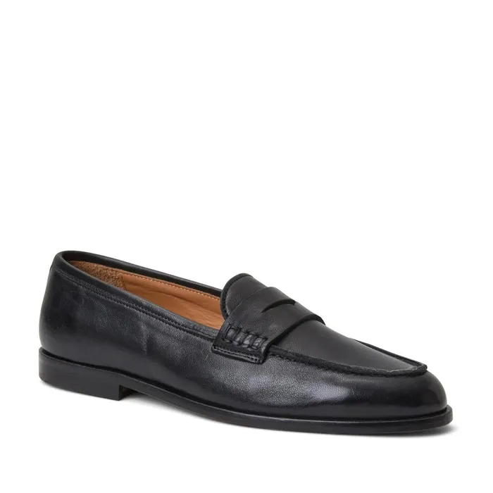 LIXIA Loafer BLACK Women Bruno Magli Flats and Loafers