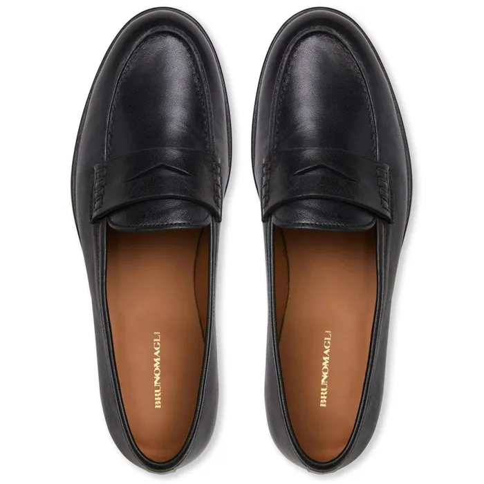 LIXIA Loafer BLACK Women Bruno Magli Flats and Loafers