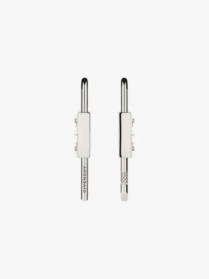 Lock Earrings In Metal Silvery Women Givenchy Jewelry