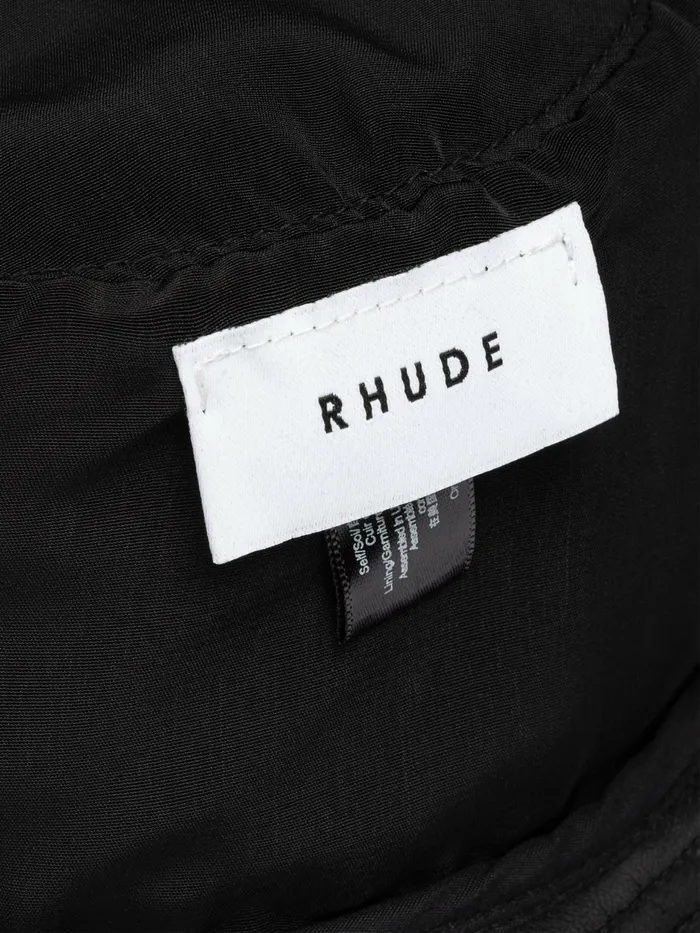 LOGO LEATHER BUCKET HAT Unisex Rhude Bucket Hats