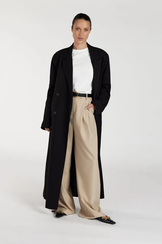 LOUIE NATURAL WIDE LEG PANT Women DISSH Pants
