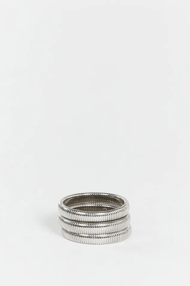 LUV AJ FLEX CHAIN BRACELETS SILVER Women DISSH Jewellery