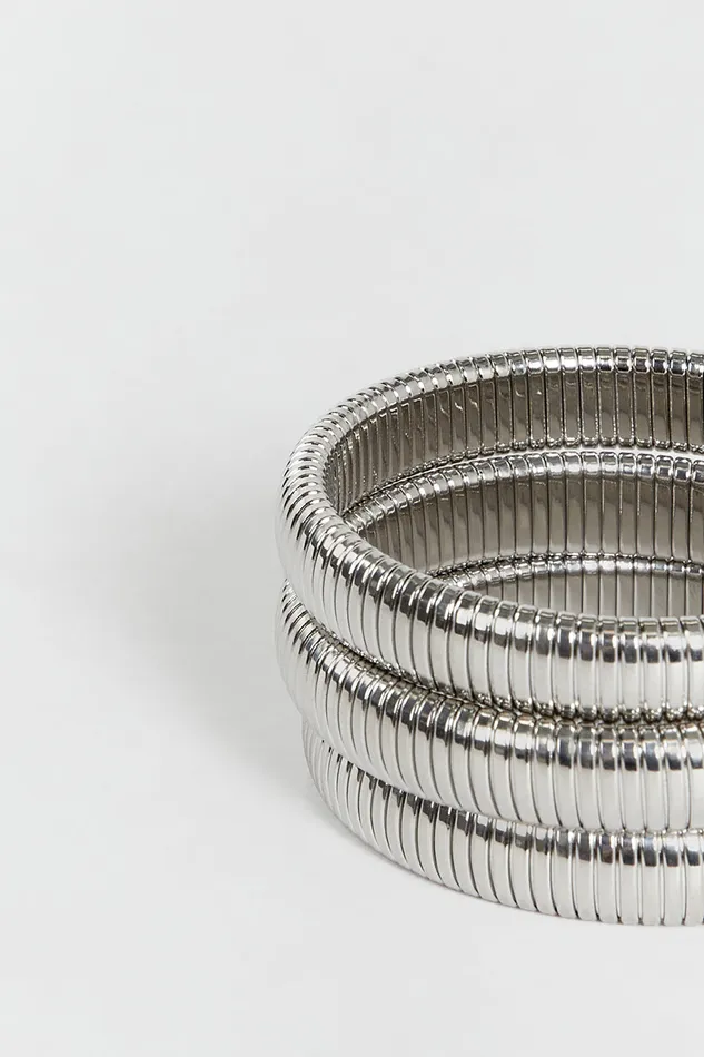 LUV AJ FLEX CHAIN BRACELETS SILVER Women DISSH Jewellery